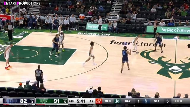 Kennedy Chandler Shines in Preseason Debut || Full Highlights Vs Bucks смотреть онлайн
