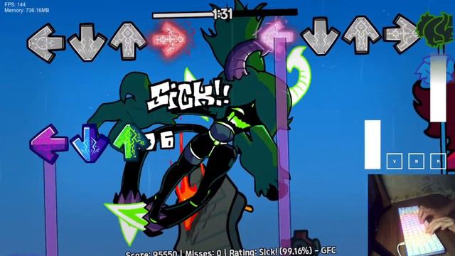 Friday Night Funkin: Rhythmic Revolution V1.5 (Metamorphosis) 98.53% - FC