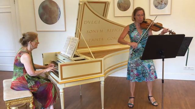 Élisabeth Jacquet: Sonate in d (Teil 1/3) aus Pièces de Clavecin, Paris 1707 LaPortaMusicale смотреть онлайн
