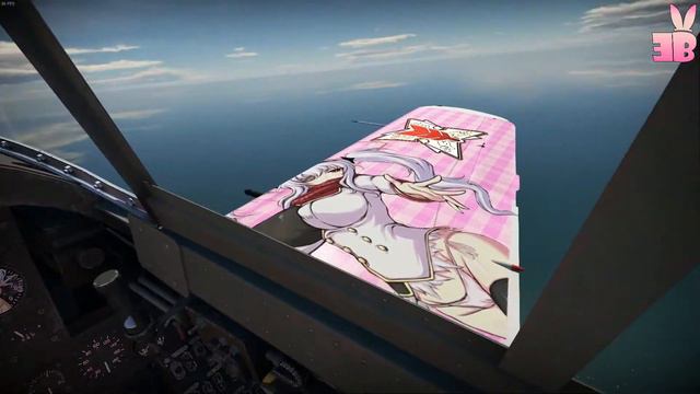 War Thunder | Ki-84 Yagyu skin (by Yarizui) Review [HD] смотреть онлайн