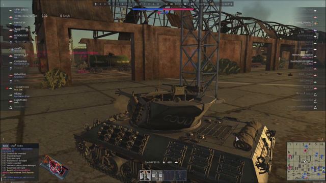 War Thunder | E1 | Undefeated M10 | USA смотреть онлайн