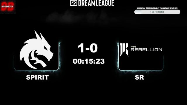 🍔[RU] TEAM SPIRIT-SHOPIFY REBELLION Bo3  | DreamLeague Season 22 - Group Stage 2  | СПИРИТ-ШОПИФАЙ