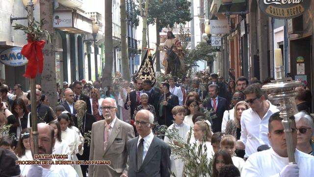 PROCESIÓN DE LA BURRITA EN DOMINGO DE RAMOS EN SAN TELMO LAS PALMAS 24/03/2024 GONZALO смотреть онлайн