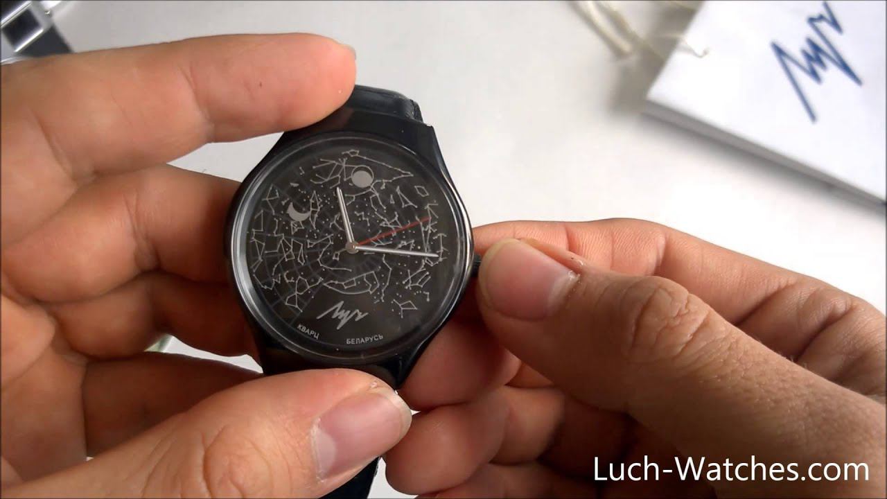 Обзор мужских часов Луч 735489715 смотреть онлайн