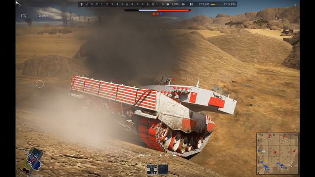 War Thunder: Leopard 2A4 - How to survive 24 hits !!! смотреть онлайн