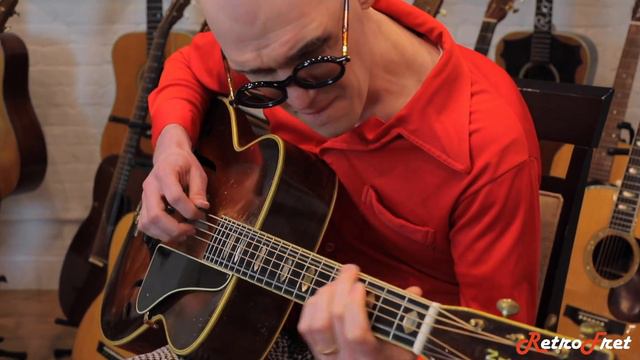 C.F. Martin F-9 Arch-top (1936) played by Brad Allen Williams смотреть онлайн