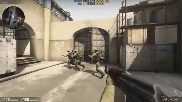 CS:GO Игра с опытными ботами смотреть онлайн