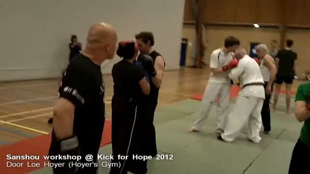 Sanshou workshop @ Kick for Hope 2012 смотреть онлайн