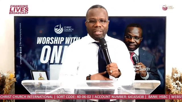 Holy Spirit , Our Helper | Bishop James Hansen-Sackey | Midweek Teaching Service смотреть онлайн