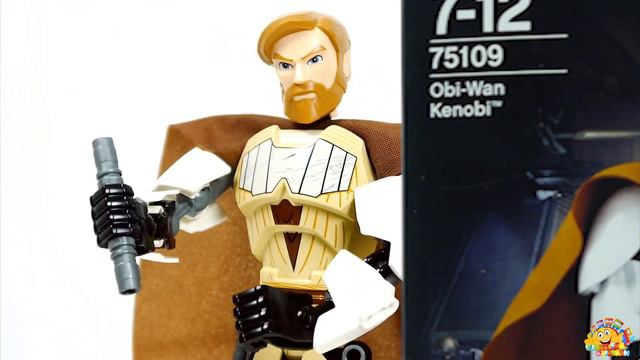 LEGO Star Wars 75111 Darth Vader vs 75109 Obi Wan Kenobi смотреть онлайн