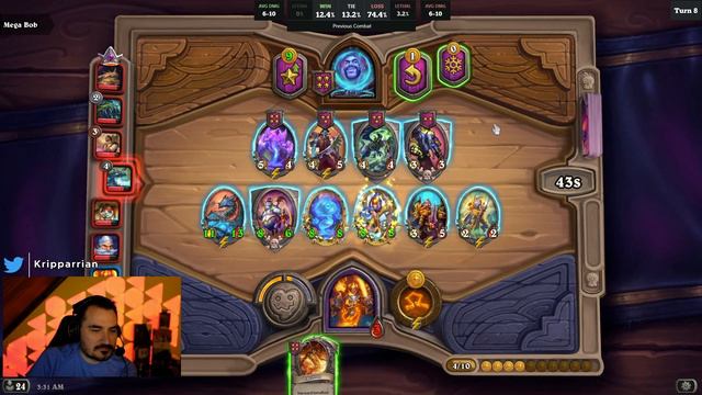 NEVER LUCKY STRIKES AGAIN! - Hearthstone Battlegrounds смотреть онлайн