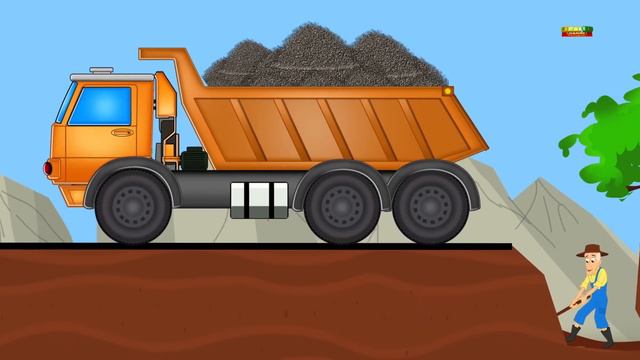 Dumpster Caminhão | Formação E Usos | Kids Vehicle | Toy Truck | Formation And Uses | Dumpster Truc