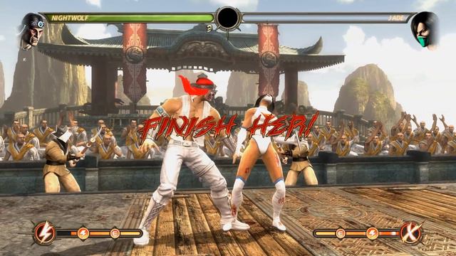 Mortal Kombat 9 - All Fatalities & X-Rays on Supergirl Jade Costume Mod 4K Ultra HD Gameplay Mods смотреть онлайн