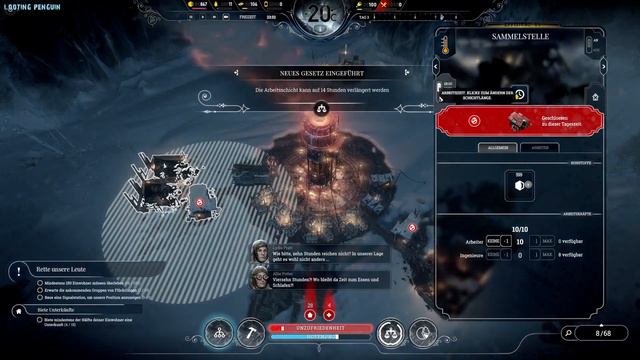Frostpunk - Flüchtlinge - Teil 1 - looting Penguin смотреть онлайн