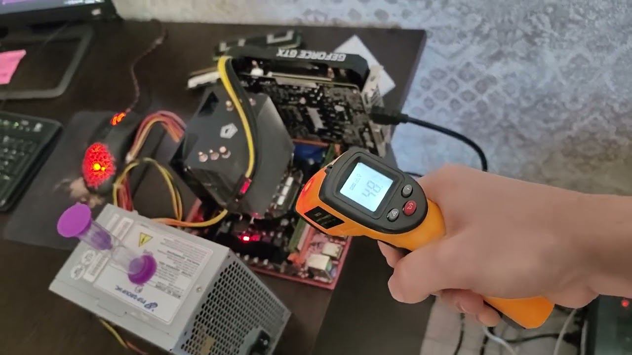 X99H V1.41 (D4) + Xeon 2670v3, OCCT VRM TEMP