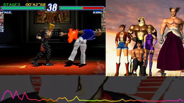 Tekken 2 [PS1] - Ring A Bell (CPS-2 Remix)