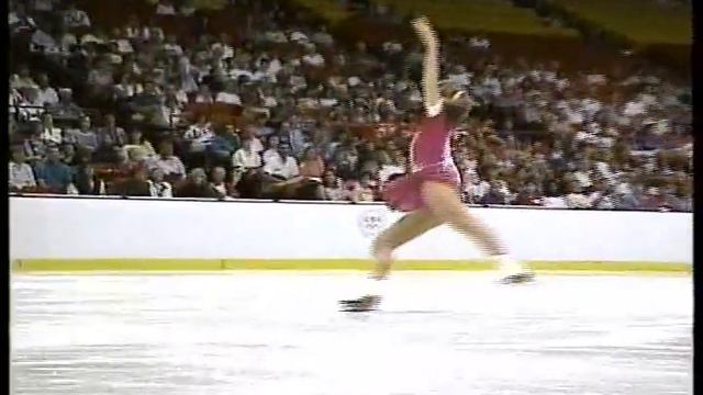Angela Nikodinov - 1995 U.S. Olympic Festival, Figure Skating, Ladies' Short Program смотреть онлайн