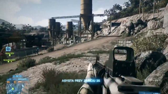 Battlefield 3 PODBÓJ Sony866PL i BarterQuasar2PL *HD* grafika ultra смотреть онлайн
