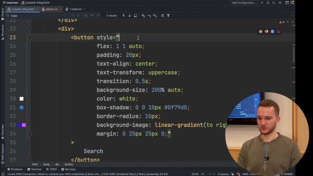 HTML и CSS для тестировщиков. Пишем блог с нуля. Продвинутый Курс Тестирование ПО. Занятие 6.