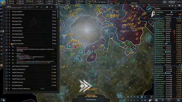 Genetycznie modyfikowane cybernetyczne loli | Stellaris narodziny imperium #12 смотреть онлайн