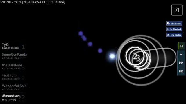 yalta))00))) | OSU! смотреть онлайн
