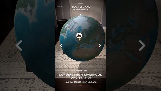 Using The BBC Civilizations AR app смотреть онлайн