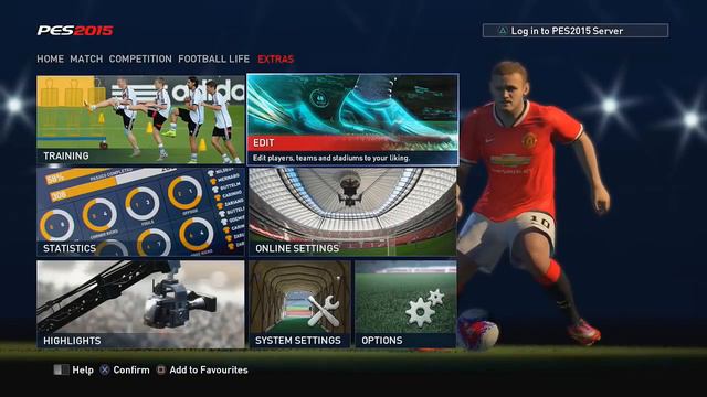 PES 2015: MENU COMPLETO (My Club, UEFA Champions League, Europa League, Libertadores e SulAmericana смотреть онлайн