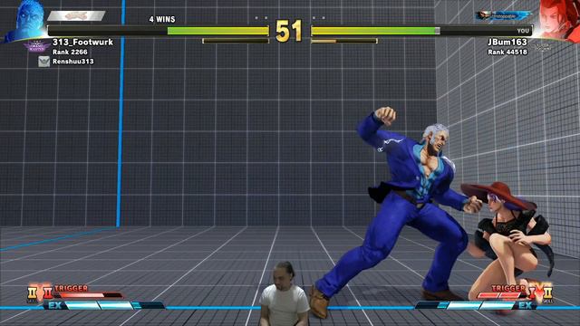 SFV Exhibition - Bum1six3 vs CORN Footwurk FT 10 [ Footwurk is OD LOL ] смотреть онлайн