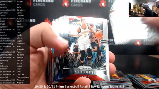 5/13/2022 19/20 & 20/21 Prizm Basketball Retail 2 Box Random Teams #16 смотреть онлайн