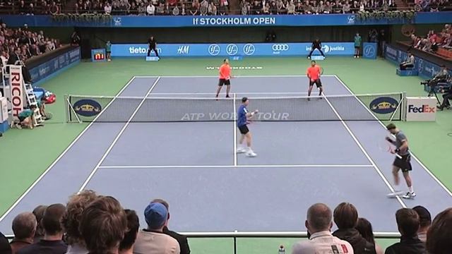 Björkman och Lindstedt i final смотреть онлайн