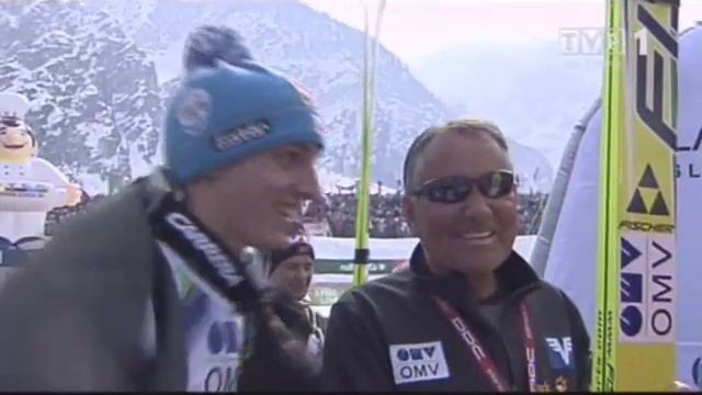 Skoki Narciarskie Planica 20.03.2010 Adam Małysz i Simon Ammann Seria II смотреть онлайн