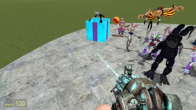 ATTACK ON TITAN VS FNAF SECURITY BREACH ANIMATRONICS in Garry's Mod! смотреть онлайн