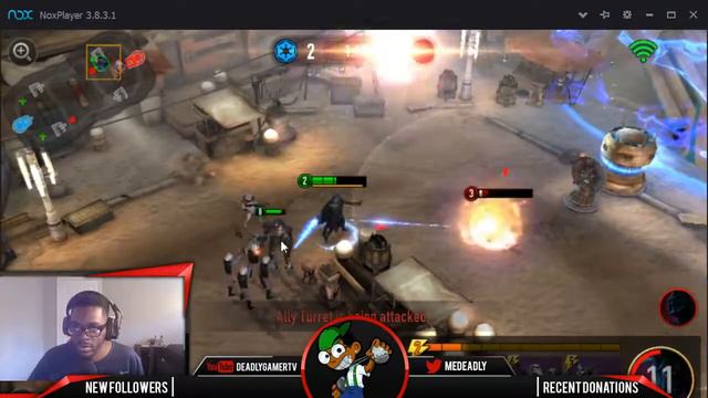 STAR WARS - FORCE ARENA -ANDROID/IOS PART 1 смотреть онлайн