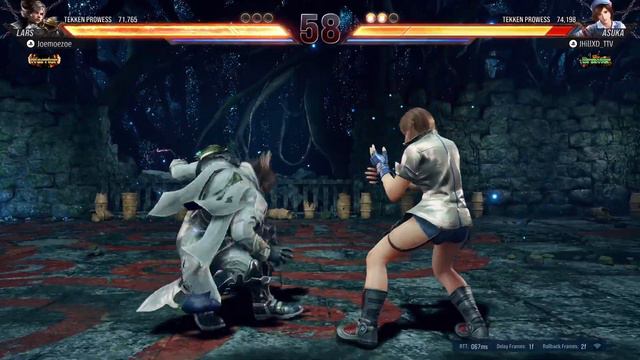 TEKKEN 8 - Closed Beta Test Joemoezoe (Lars) vs JHillXD_TTV (Asuka) for fun смотреть онлайн