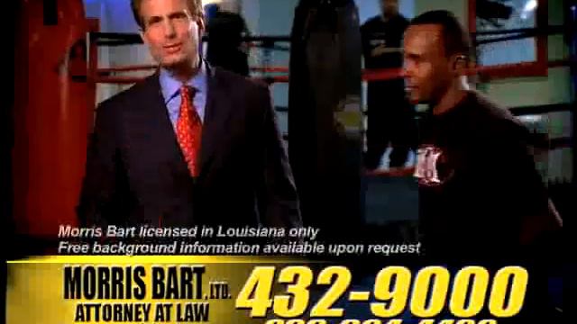 Sugar Ray Leonard and Morris Bart Commercial смотреть онлайн