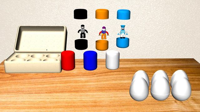 Яйца сюрпризы | необычные фигурки Лего | мультфильм #яйцасюрпризы #лего #конструкторлего #3дмульт смотреть онлайн