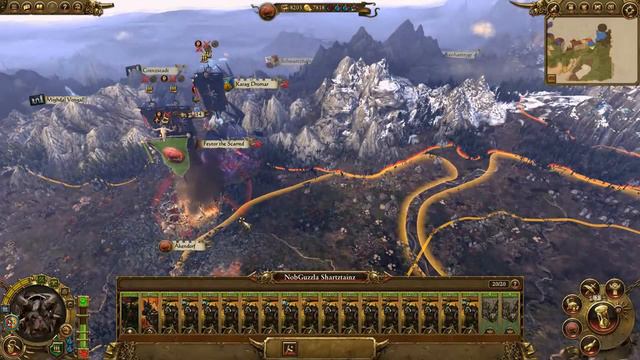 Прохождение Total War Warhammer Grimgor Ironhide Campaign [11] Gameplay Walkthrough смотреть онлайн