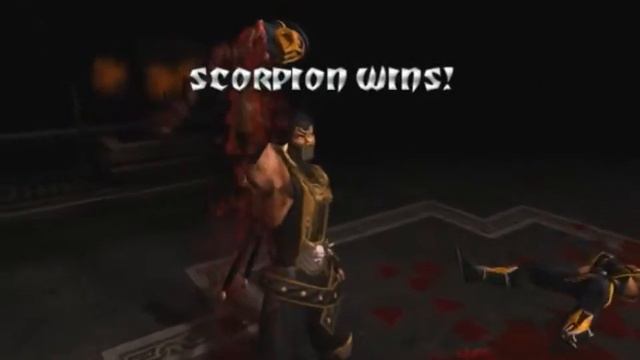 Mortal Kombat Deception Scorpion Fatality 1 смотреть онлайн