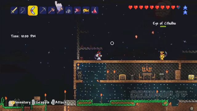 COTV - Terraria EYE OF CTHULHU Gameplay Commentary смотреть онлайн