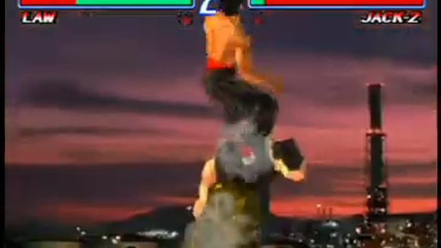 Tekken 2 (Arcade Version) - Law смотреть онлайн