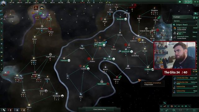 Stellaris Aquatics Here be dragons!! Part 2 RP playthrough. смотреть онлайн