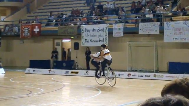 World Championship 2009 - artistic cycling - Pairs open- Rauch Stefan / Egert Ann-Kathrin смотреть онлайн