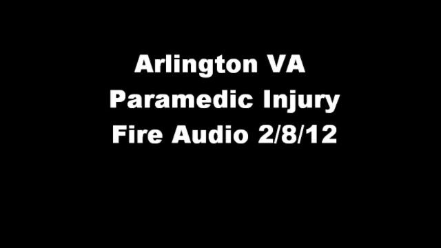 Arlington VA Paramedic Accident Audio 2/8/12 смотреть онлайн