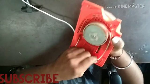 How to fix petrol chainsaw rope easily смотреть онлайн