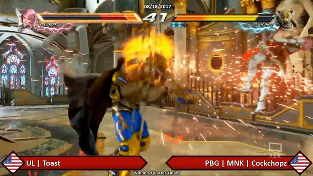 Lo-Pressure X-2 [T7]: UL | Toast (Alisa, Eliza) Vs. PBG|MNK|Cockchopz (King)[Winners Quarter-Final] смотреть онлайн