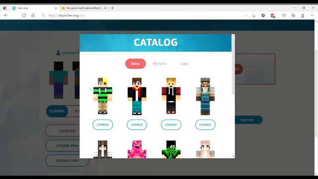 Jak Założyć skina na Minecraft:Tlauncher смотреть онлайн