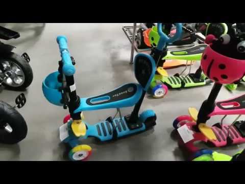 Самокат Scooter SK 033 Видеообзор. смотреть онлайн