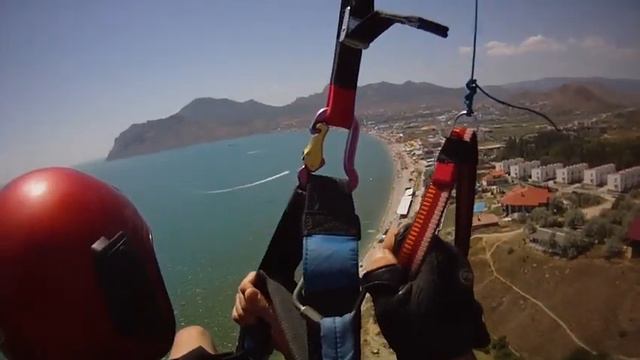 Paragliding Over The Sea