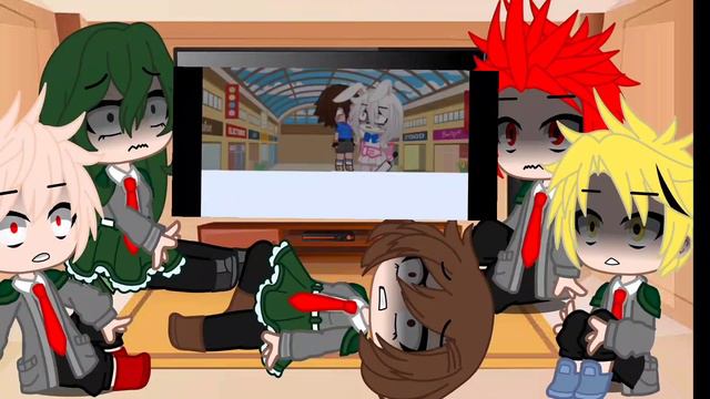 Mha Reacts To....deku As Gregory! / Part 2 / Gacha Club / Fnaf X Mha / Reaction Vid