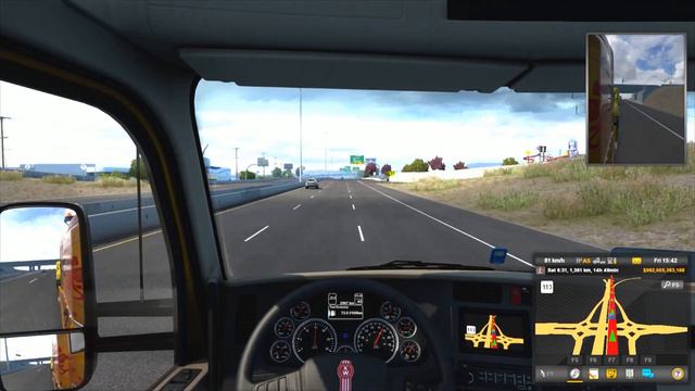 American Truck Simulator 4K special truck long kenworth truck (must see Amazing view point) смотреть онлайн